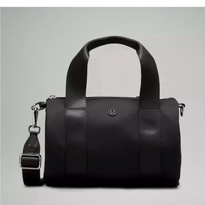 lululemon athletica Black Duffel Bag